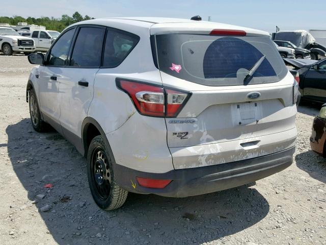 1FMCU0F76HUC49098 - 2017 FORD ESCAPE S WHITE photo 3