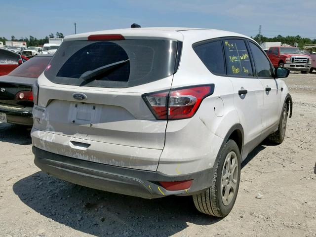 1FMCU0F76HUC49098 - 2017 FORD ESCAPE S WHITE photo 4