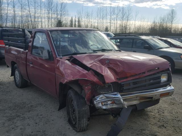 1N6SD11S1MC311067 - 1991 NISSAN TRUCK SHOR RED photo 1