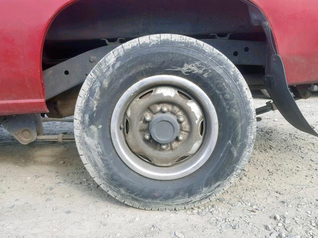 1N6SD11S1MC311067 - 1991 NISSAN TRUCK SHOR RED photo 9