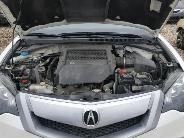 5J8TB1H55CA002016 - 2012 ACURA RDX TECHNO WHITE photo 7