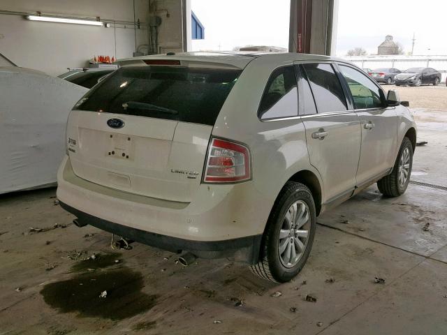 2FMDK49C69BA40560 - 2009 FORD EDGE LIMIT WHITE photo 4