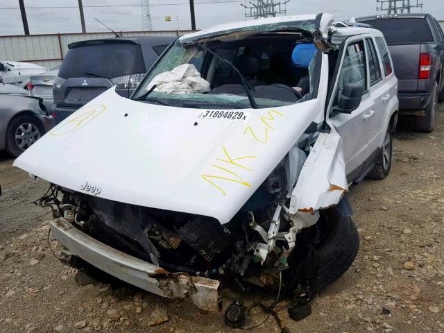 1C4NJPFA9GD547492 - 2016 JEEP PATRIOT LA WHITE photo 2