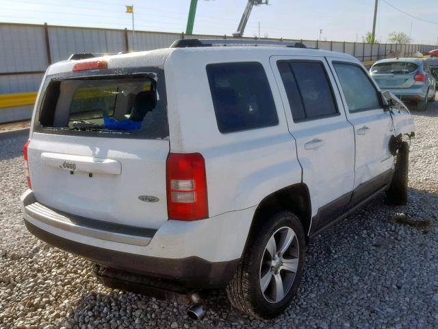 1C4NJPFA9GD547492 - 2016 JEEP PATRIOT LA WHITE photo 4