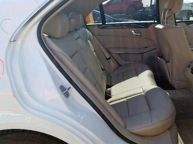 WDDHF5KB4EA797583 - 2014 MERCEDES-BENZ E 350 WHITE photo 6