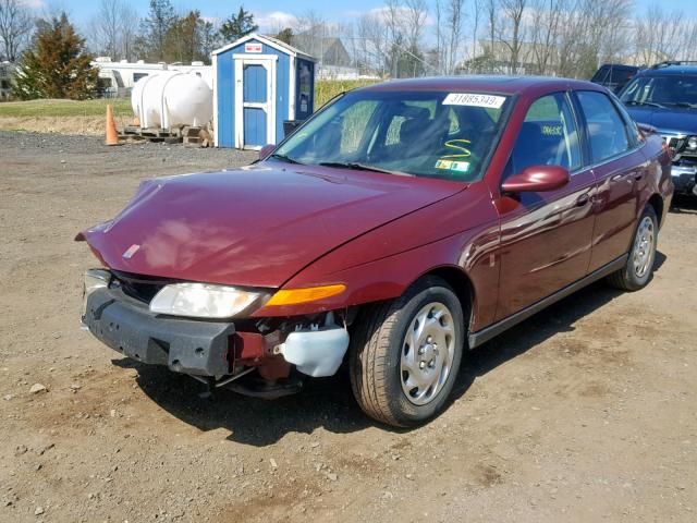 1G8JT52F91Y520107 - 2001 SATURN L200 BURGUNDY photo 2