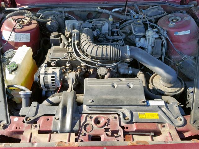 1G4AG5548R6499578 - 1994 BUICK CENTURY SP BURGUNDY photo 7