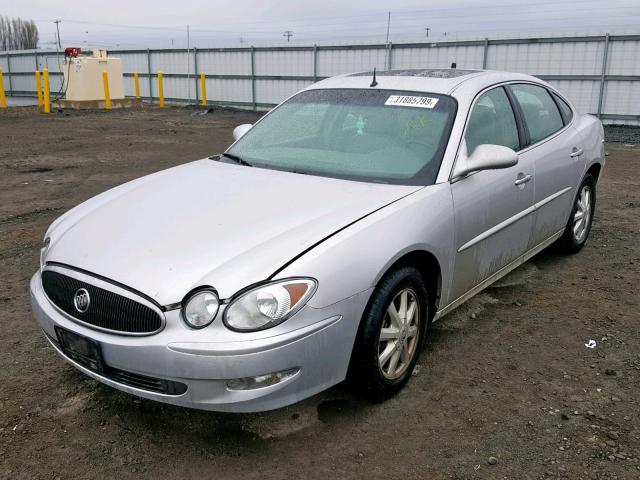 2G4WD532451210942 - 2005 BUICK LACROSSE C SILVER photo 2
