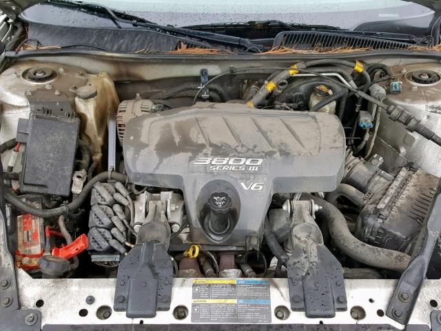 2G4WD532451210942 - 2005 BUICK LACROSSE C SILVER photo 7