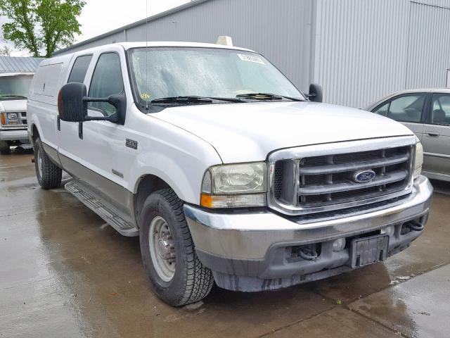 1FTSW30P54EA51010 - 2004 FORD F350 SRW S WHITE photo 1