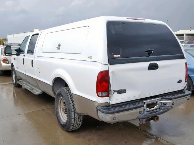 1FTSW30P54EA51010 - 2004 FORD F350 SRW S WHITE photo 3