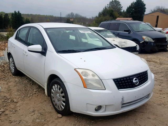 3N1AB61E38L696544 - 2008 NISSAN SENTRA 2.0 WHITE photo 1