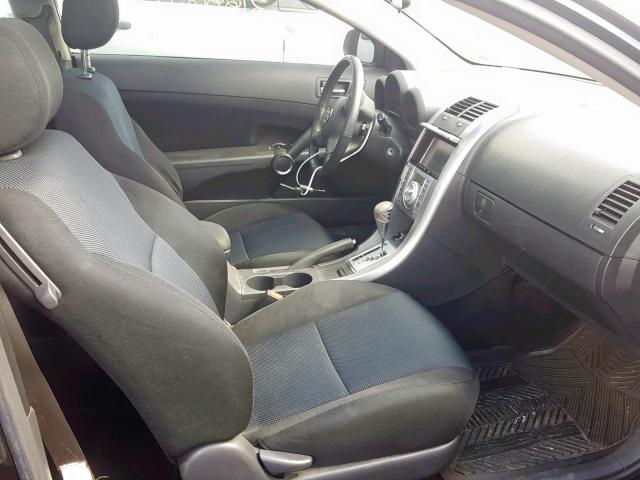 JTKDE177760112047 - 2006 TOYOTA SCION TC შავი ფოტო 5