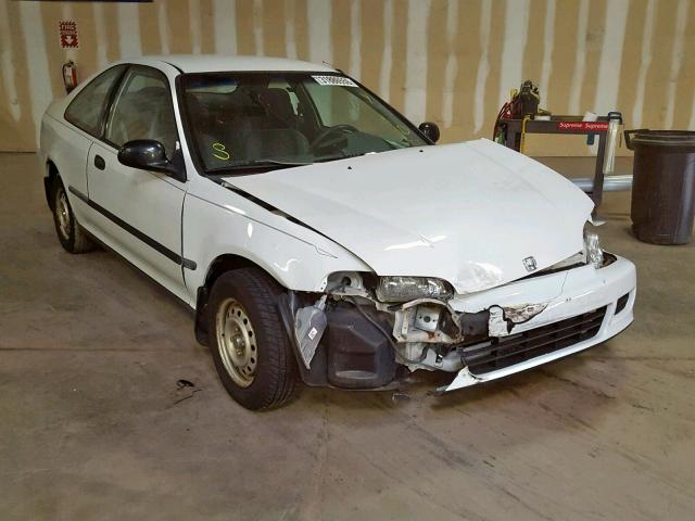 2HGEJ2228SH570115 - 1995 HONDA CIVIC DX WHITE photo 1