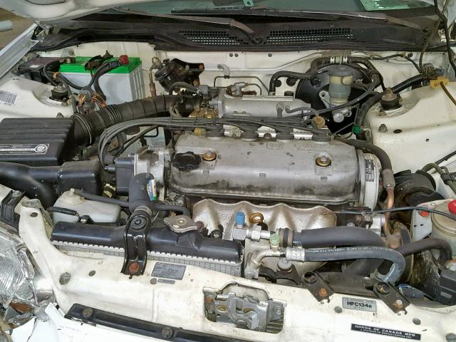 2HGEJ2228SH570115 - 1995 HONDA CIVIC DX WHITE photo 7