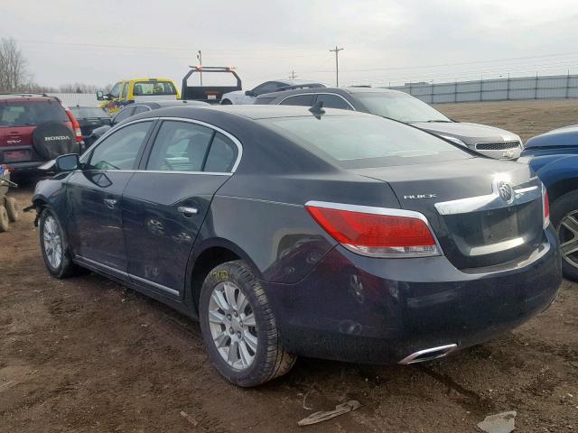 1G4GA5E30DF190988 - 2013 BUICK LACROSSE BLACK photo 3