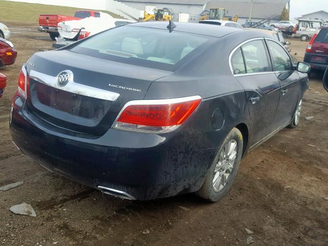 1G4GA5E30DF190988 - 2013 BUICK LACROSSE BLACK photo 4