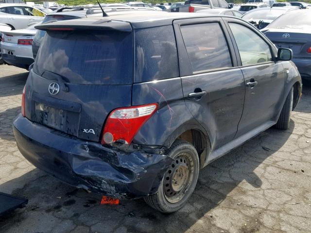 JTKKT624960149611 - 2006 TOYOTA SCION XA GRAY photo 4