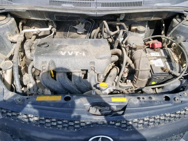 JTKKT624960149611 - 2006 TOYOTA SCION XA GRAY photo 7