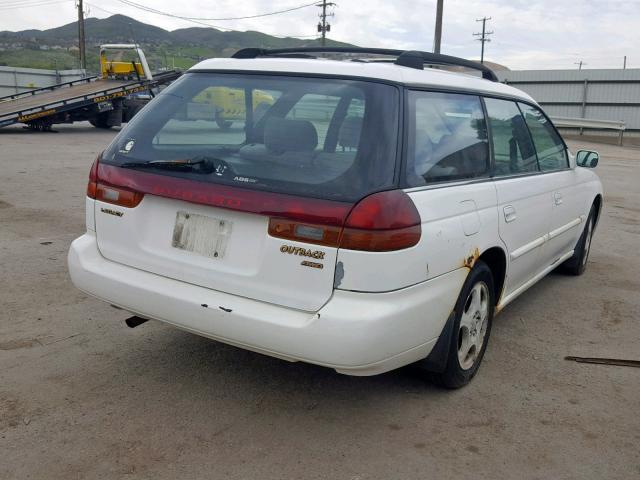 4S3BK4558T7308379 - 1996 SUBARU LEGACY LS WHITE photo 4