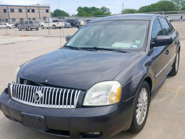 1MEHM42157G600629 - 2007 MERCURY MONTEGO PR ნაცრისფერი ფოტო 2