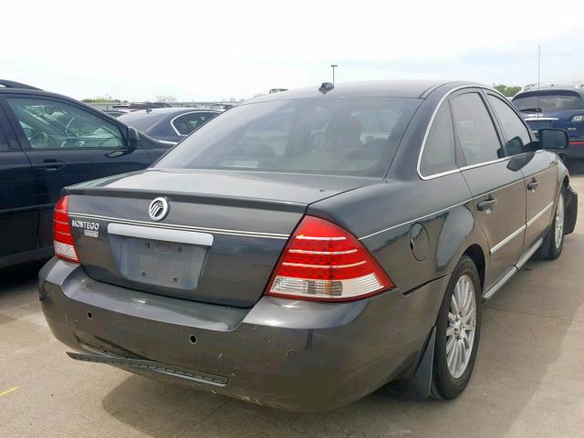 1MEHM42157G600629 - 2007 MERCURY MONTEGO PR ნაცრისფერი ფოტო 4