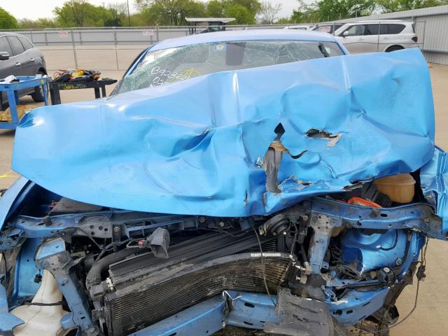 2C3CDXHG2GH187750 - 2016 DODGE CHARGER SX BLUE photo 7