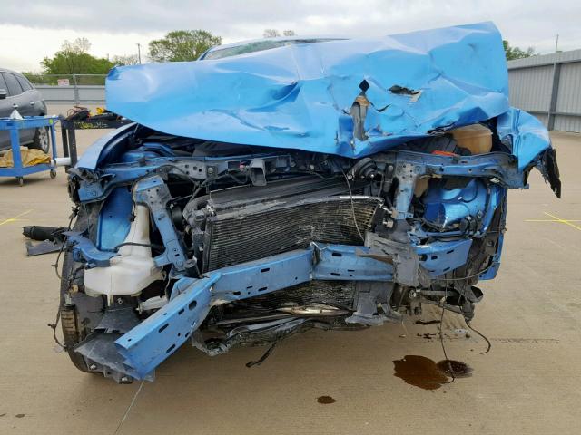 2C3CDXHG2GH187750 - 2016 DODGE CHARGER SX BLUE photo 9