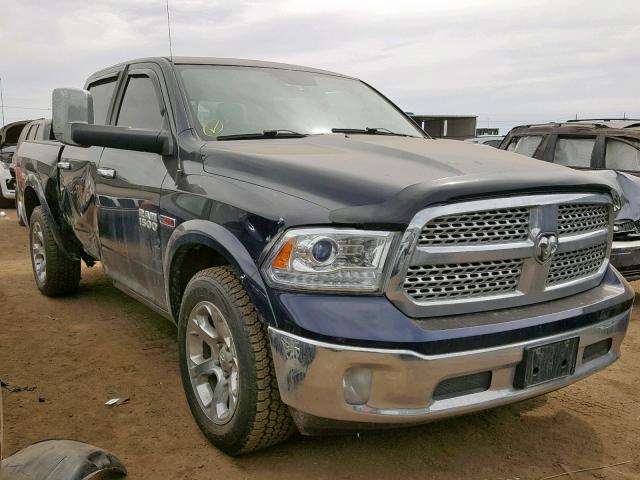 1C6RR7NM3GS220546 - 2016 RAM 1500 LARAM BLUE photo 1