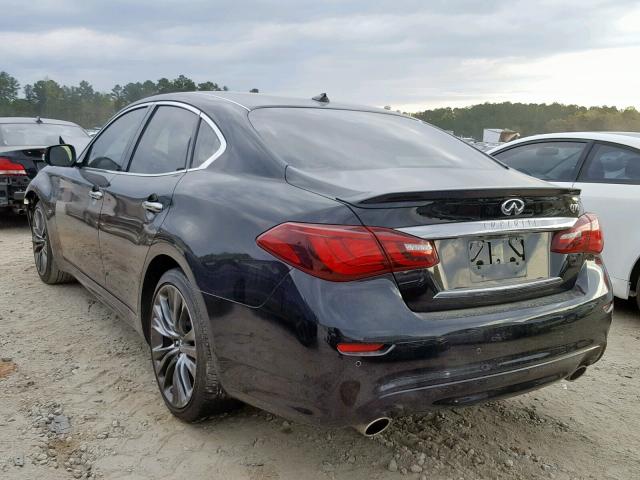 JN1BY1AP5GM220971 - 2016 INFINITI Q70 3.7 BLACK photo 3