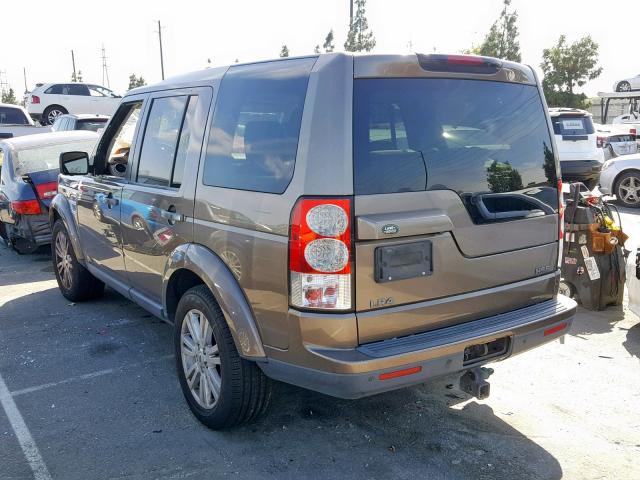 SALAK2D49BA575565 - 2011 LAND ROVER LR4 HSE LU BROWN photo 3