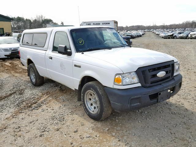 1FTYR10D06PA47417 - 2006 FORD RANGER WHITE photo 1