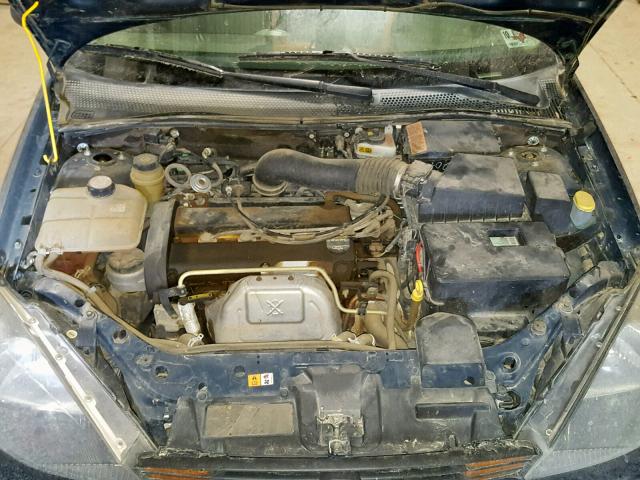 1FAFP38383W343748 - 2003 FORD FOCUS ZTS BLUE photo 7