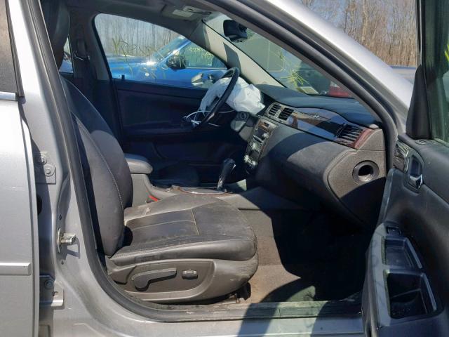 2G1WC5E39D1186657 - 2013 CHEVROLET IMPALA LTZ SILVER photo 5