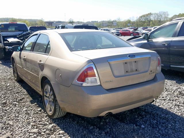 3FAHP08136R208139 - 2006 FORD FUSION SEL BEIGE photo 3