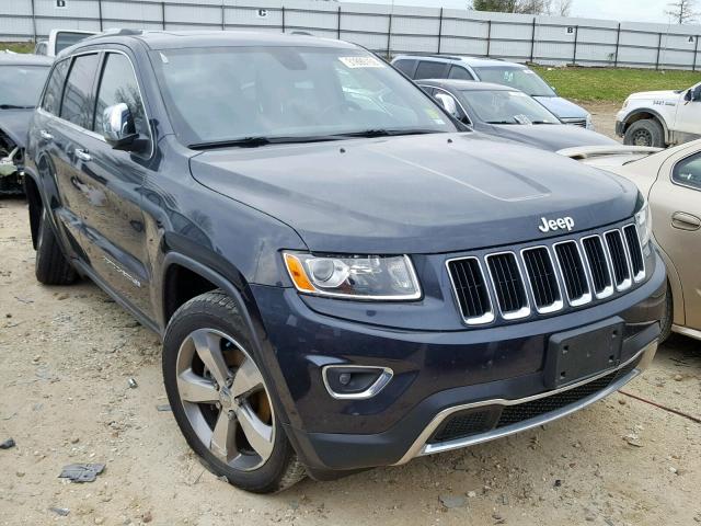 1C4RJFBG0EC346914 - 2014 JEEP GRAND CHER GRAY photo 1