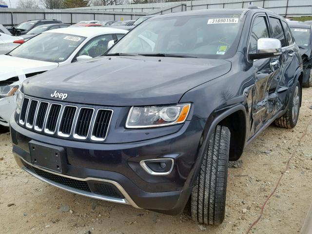 1C4RJFBG0EC346914 - 2014 JEEP GRAND CHER GRAY photo 2