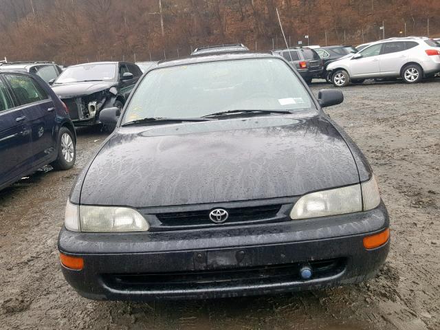 2T1BB02E5TC144178 - 1996 TOYOTA COROLLA DX BLACK photo 9