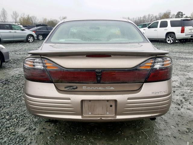 1G2HX54KX24127409 - 2002 PONTIAC BONNEVILLE GOLD photo 9