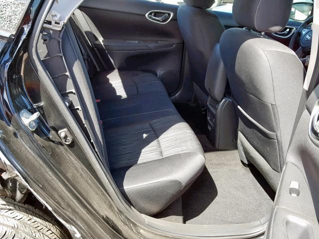 3N1AB7APXJL662100 - 2018 NISSAN SENTRA S BLACK photo 6