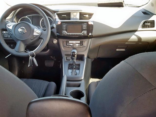 3N1AB7APXJL662100 - 2018 NISSAN SENTRA S BLACK photo 9