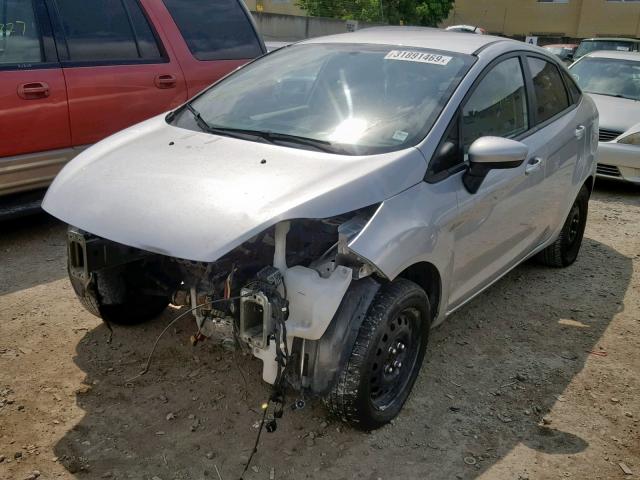 3FADP4AJ8DM213816 - 2013 FORD FIESTA S SILVER photo 2