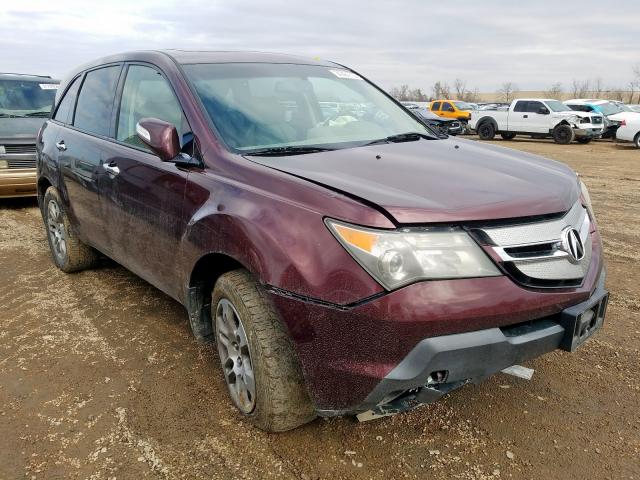 2HNYD284X8H513736 - 2008 ACURA MDX TECHNOLOGY  photo 1