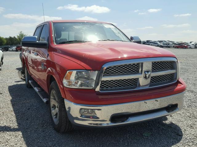 1C6RD7PT0CS277865 - 2012 DODGE RAM 1500 L RED photo 1