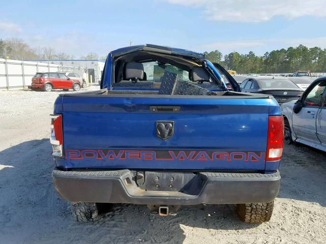 3D7TT2CT0BG507619 - 2011 DODGE RAM 2500 BLUE photo 9