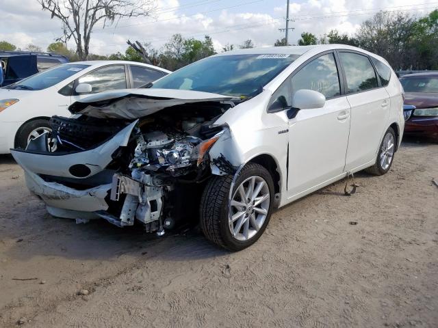 JTDZN3EU7C3056168 - 2012 TOYOTA PRIUS V  photo 2