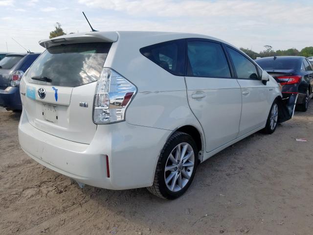 JTDZN3EU7C3056168 - 2012 TOYOTA PRIUS V  photo 4