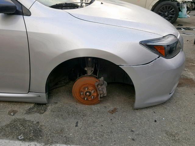 JTKDE167590279576 - 2009 TOYOTA SCION TC ვერცხლისფერი ფოტო 9