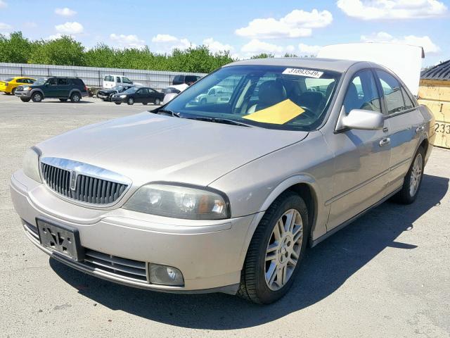 1LNHM87A93Y664741 - 2003 LINCOLN LS GOLD photo 2