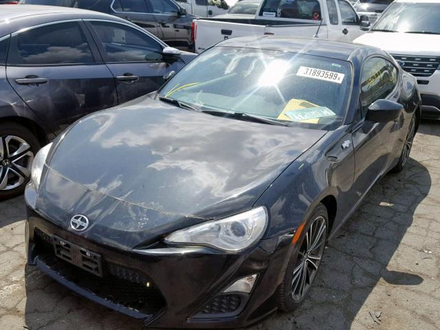 JF1ZNAA19D2729295 - 2013 TOYOTA SCION FR-S BLACK photo 2